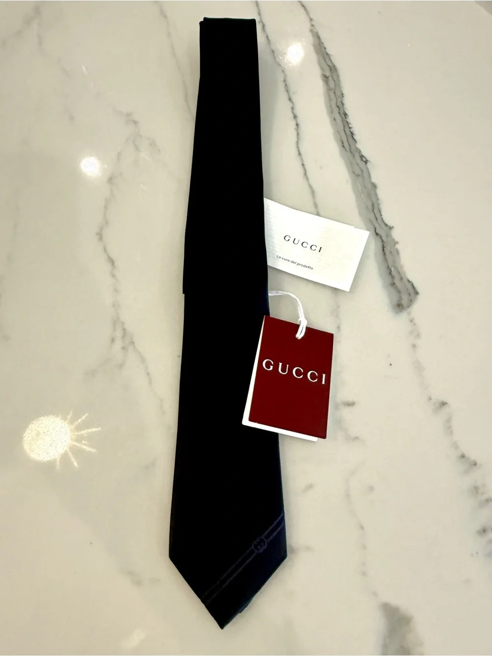 Gucci Men’s Interlocking GG Silk Tie